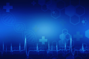 2D medical structure background