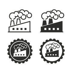 Factory icon set.