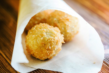 Arancini - fried rice balls