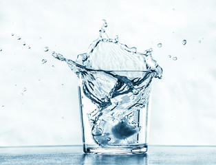 Pure water.