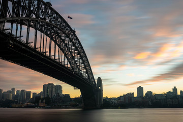 Naklejka premium Sydney Harbour bridge