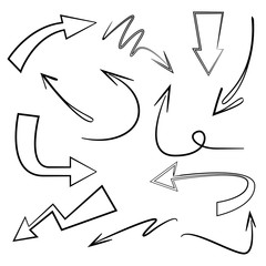 comic and cartoon arrows