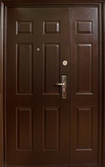 Fototapeta premium Entrance door (metal door)