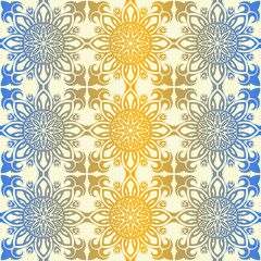 Royal wallpaper seamless floral pattern, Luxury background