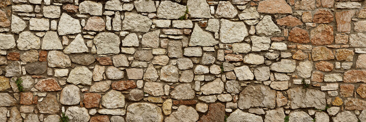 Steinmauer in warmen Brauntönen, Hintergrund