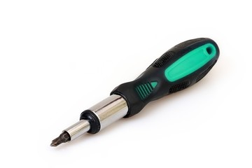 Hand tools for repair and installation: screwdriver with interchangeable tips