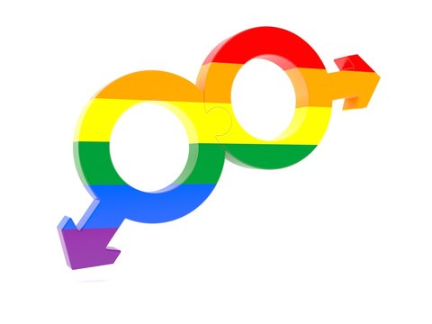 Gay symbol concept