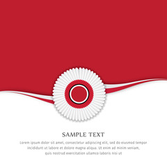 Abstract color background Polish flag