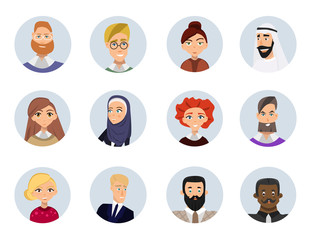 People avatars collection