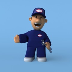 Mechanic - 3D Illustration