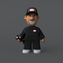 Mechanic - 3D Illustration