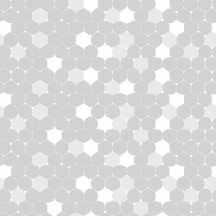 Abstract geometric hexagonal pattern seamless background