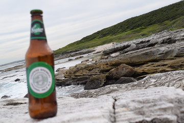 Beer on the rocks