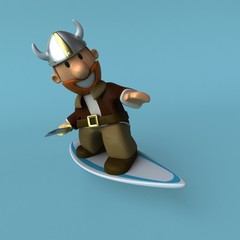 Viking - 3D Illustration