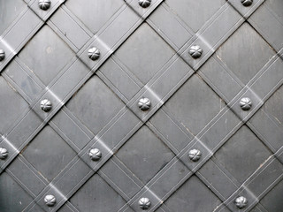 Metal Door in Vilnius, Lithuania
