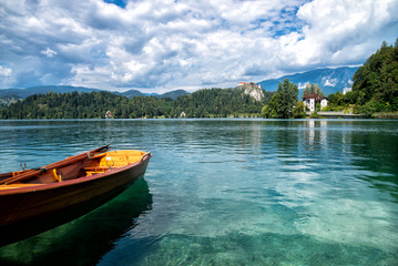 Fototapeta na wymiar Lake Bled, Slovenia, Europe.