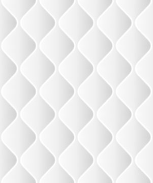 Soft seamless rattern with waves in white. EPS 10 vector