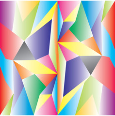 Abstract Polygonal Geometric Triangle Background