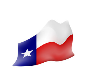 texas flag,  usa state, flag element.