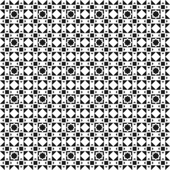 Seamless black and white pattern background abstract