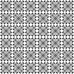 Seamless black and white pattern background abstract