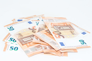 Fototapeta na wymiar Banknotes of the european union