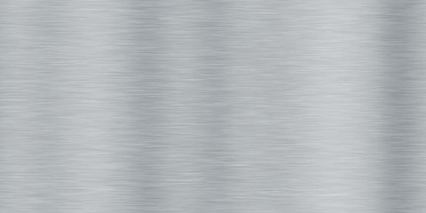 Aluminum Brushed Metal Seamless Background Textures - obrazy, fototapety, plakaty