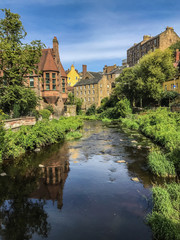 Fototapeta premium Dean Village Water of Leith 2