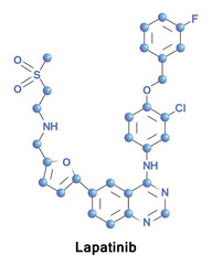 Lapatinib breast cancer medication