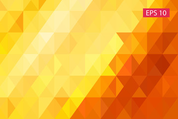 Obraz premium Abstract geometric background, vector from polygons, triangle, vector illustration, vector pattern, triangular template