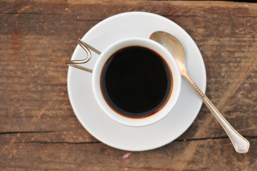 Cup of morning coffee