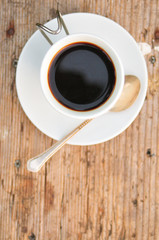 Cup of morning coffee