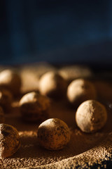 chocolate truffles
