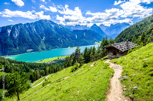 Fototapete Achensee Lake In Austria Alpen - Alpen Fototapeten-fottoo