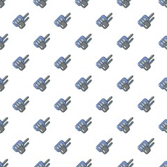 Car keys pattern seamless