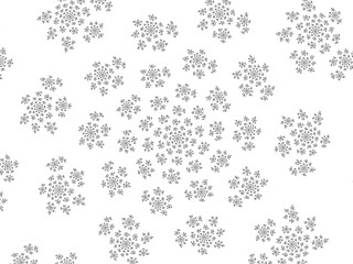 Monochrome, black and white graphics.