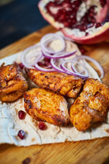 Barbecue Beef Kebabs On a hot Grill jpg