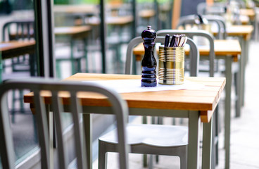 sidewalk restaurant