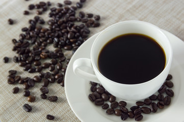 black coffee