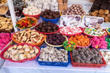 Traditional sweets in Ecuador