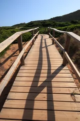 Cercles muraux Cala Pregonda, île de Minorque, Espagne sentiero verso Cala Pregonda - isola di Minorca (Baleari)