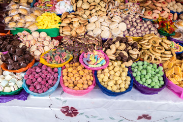Traditional sweets in Ecuador