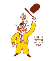 Life is better with a cat