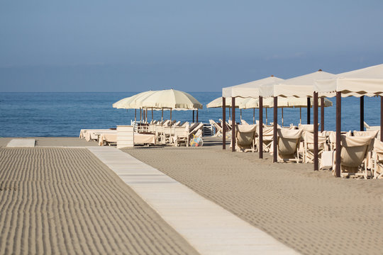 Forte dei Marmi, La Spiaggia