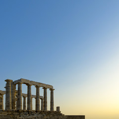 Fototapeta premium Greek old columns