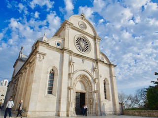 Fototapeta na wymiar The Cathedral of St.James ,Sibenik,Croatia
