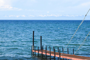 the summer air of lake Baikal