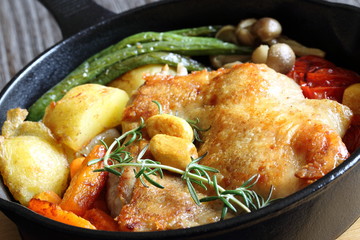 チキンソテー　Chicken saute