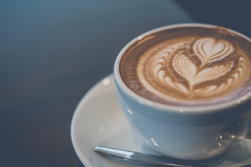 Latte Art Coffee Cup