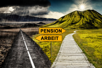 PENSION - ARBEIT